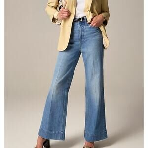 J. Crew Blue Flare & Wide Leg Jeans